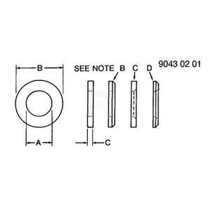Шайба, Washer, Hardened R73290 Шайба, Washer, Hardened R73290