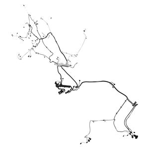 Жгут проводов шасси, Chassis Wiring Harness, Na Wheel F1 RE227784