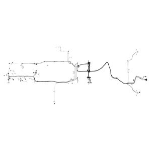 Жгут проводов шасси, Chassis Wiring Harness, Na Wheel F1 RE227784