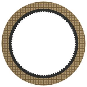 Диск муфты, Clutch Disk, With Faciings RE234264