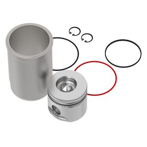 Комплект поршня-гильзы, Piston-liner Kit, W/ Rings RE520768