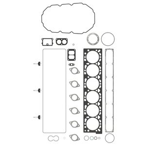 Комплект прокладок, Gasket Kit, Cylinder Head Removal RE537388