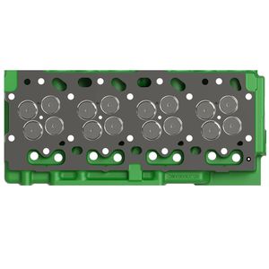Головка блока цилиндров, Cylinder Head, With Valves RE553422