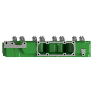 Головка блока цилиндров, Cylinder Head, With Valves RE553422
