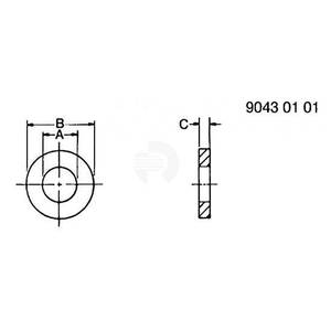 Шайба, Washer T76833 Шайба, Washer T76833